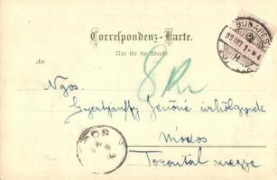 1899 Arachne. F.A. Ackermann Künstlerpostkarte No. 218. Art Nouveau s: Koloman Moser