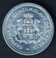 Német Birodalom / Weimari Köztársaság / Hamburg 1923J 1/100 Verrechnungsmarke T:2