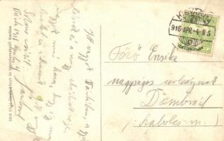 1916 Kisvárda, M. kir. állami polgári leányiskola (EK)