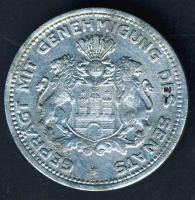 Német Birodalom / Weimari Köztársaság / Hamburg 1923J 5/100 Verrechnungsmarke T:2-/3+