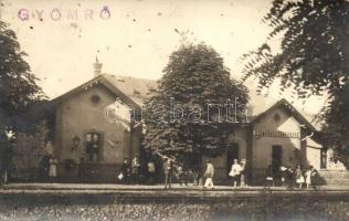 Gyömrő-Kócánpuszta, vasútállomás / Bahnhof / railway station. photo (fl)