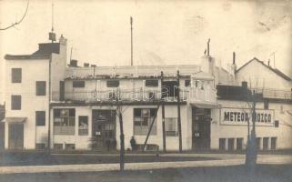 1932 Debrecen, Meteor Mozgó mozi a Bocskai tér 10. szám alatt a Bercsényi utca sarkán / cinema - 2 db fotó képeslap / 2 photo postcards