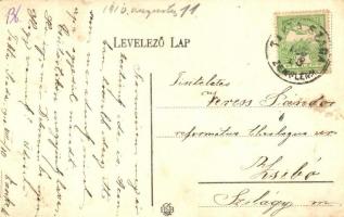 1911 Taktaszada, községháza, üzlet (EK)