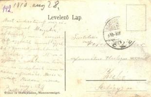 1910 Aknaszlatina, Slatinské Doly, Solotvyno; Lajos akna, ipari vasút / mine, industrial railway (EK...