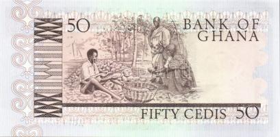 Ghana 1980.7.2. 50C T:I