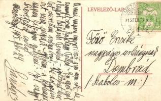 1915 Mezőtelegd, Tileagd; Erzsébet tér, Juricskay kastély / Schloss / castle