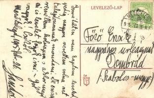 1915 Mezőtelegd, Tileagd; Városi szálloda, kávéház és étterem, bor, sör és pálinka korlátlan kimérés...