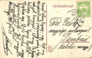 1915 Mezőtelegd, Tileagd; Telegdi József országgyűlési képviselő kastélya / castle / Schloss