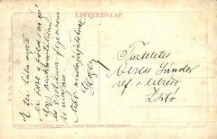 Szilágysomlyó, Simleu Silvaniei; Bem tér, Szentháromság szobor, üzlet, templom. W.L. Bp. 7120. Csern...