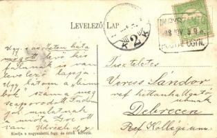 1908 Nagyszántó, Santaul Mare; Református templom, Fogyasztási és értékesítő szövetkezeti üzlet és k...