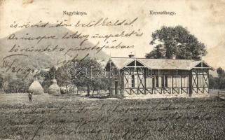 1905 Nagybánya, Baia Mare; Kereszthegy, ház. Kovács Gyula kiadása / Dealul Crucii (EK)