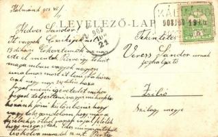 1908 Kálmánd, Camin; Ritli Károly üzlete. Divald Károly fia kiadása / shop  (EK)