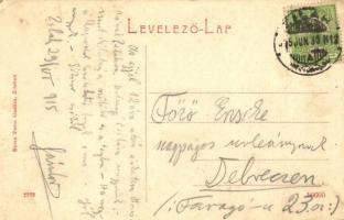 1915 Zilah Zalau; Wesselényi utca, Ridwal J. szálloda. Seres Samu 2332. / street view with hotel (EK...