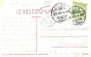 1911 Zilah Zalau; Kossuth tér, piac árusokkal, Vigadó szálloda, étterem és kávéház, Barta Károly üzl...