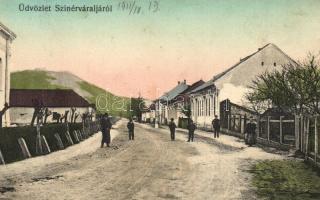 1911 Szinérváralja, Seini; utcakép / street view