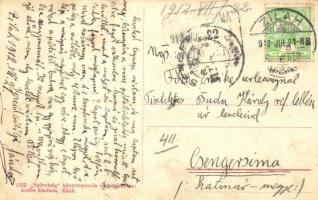 1902 Zilah, Zalau; Polgári tér, posta, távirda és távbeszélő hivatal, laktanya, adóhivatal. Szövetsé...