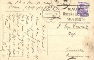 Glückliche Stunden im neuen Jahre / Mickey Mouse with musical instrument. Walter E. Disney art postc...