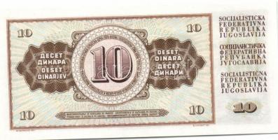 Jugoszlávia 1968.5.1. 5D, 10D, 50D kis szériszámmal T:I