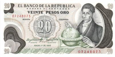 Kolumbia 1983.1.1. 20P(2x) T:I