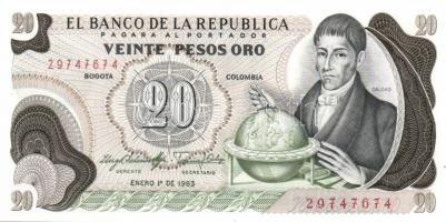 Kolumbia 1983.1.1. 20P(2x) T:I