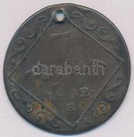 1802E 7kr Ag "I. Ferenc" Gyulafehérvár T:3,3- ly.
Huszár: 2013., Unger III.: 1395.b