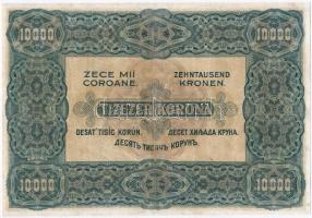 1920. 10.000K "Orell Füssli Zürich" piros sorozat- és sorszámmal T:III- restaurált
Adamo ...
