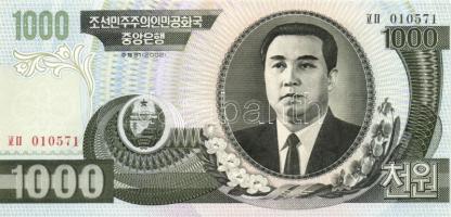 Észak-Korea 2002. 1000W, 5000W pár T:I