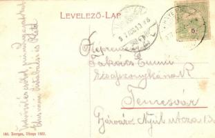 1907 Vihnyefürdő, Kúpele Vyhnye; Szokács villa. Joerges / villa