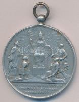 Vatikán 1902. XIII. Leót ábrázoló Al emlékérem, szalag nélkül "LEONE XIII P.M. LUCE DI SAPIENZA...