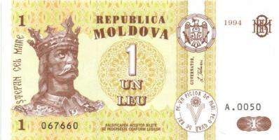 Moldova 1994. 1L + 1995. 1L T:I + Románia 1999. 2000L "Napfogyatkozás" alkalmából kiadott ...