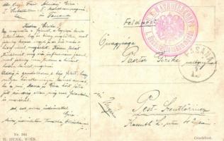 Die Seeschlacht / German Navy humour, children, art postcard, M. Munk Nr. 944, s: Pauli Ebner + K. u...