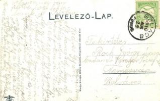 1910 Szliácsfürdő, Kúpele Sliac; Folklór művészlap. Kerekes Miklós kiadása / Folklore art postcard