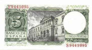 Spanyolország 1954.7.22. 5P T:II