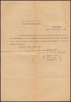 Barabás Tibor (1911- 1984) író saját kézzel írt level a munkaszolgálatból Gyenes Gitta (1888 - 1960)...