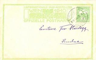 1910 Wien, Erste Internationale Jagdausstellung. Festrasse / The First International Hunting Exposit...