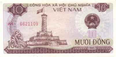 Vietnam 1985. 5H, 1D, 2D, 5D, 10D, 20D, 50D T:I,II+ (5D) Egyszer hajtva, törve nem!