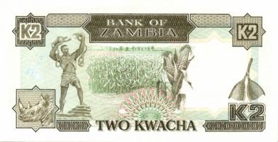 Zambia 1989. 2K, 5K, 10K, 20K, 50K komplett sor! T:I