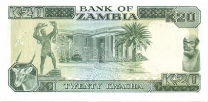 Zambia 1989. 2K, 5K, 10K, 20K, 50K komplett sor! T:I