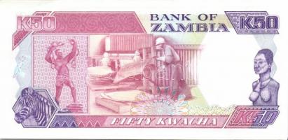 Zambia 1989. 2K, 5K, 10K, 20K, 50K komplett sor! T:I