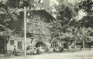 1910 Wien, Erste Internationale Jagdausstellung. Tiroler Alpendorf / The First International Hunting Exposition in Vienna