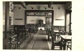 Szeged - 4 db lap: Fülöp-féle halászcsárda, Hági söröző (3 lap); belsők