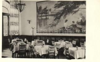 Szeged - 4 db lap: Fülöp-féle halászcsárda, Hági söröző (3 lap); belsők