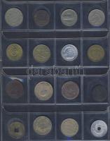 Jó világgyűjtemény, 186db, régi és új, túlnyomórészt tengerentúllal, berakólapokon