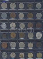 Jó világgyűjtemény, 186db, régi és új, túlnyomórészt tengerentúllal, berakólapokon