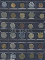 Jó világgyűjtemény, 186db, régi és új, túlnyomórészt tengerentúllal, berakólapokon