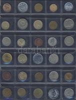 Jó világgyűjtemény, 186db, régi és új, túlnyomórészt tengerentúllal, berakólapokon