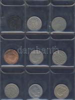 Jó világgyűjtemény, 186db, régi és új, túlnyomórészt tengerentúllal, berakólapokon