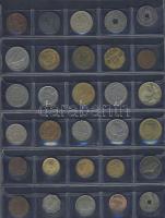 Jó világgyűjtemény, 186db, régi és új, túlnyomórészt tengerentúllal, berakólapokon