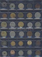 Jó világgyűjtemény, 186db, régi és új, túlnyomórészt tengerentúllal, berakólapokon