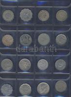 Jó világgyűjtemény, 186db, régi és új, túlnyomórészt tengerentúllal, berakólapokon